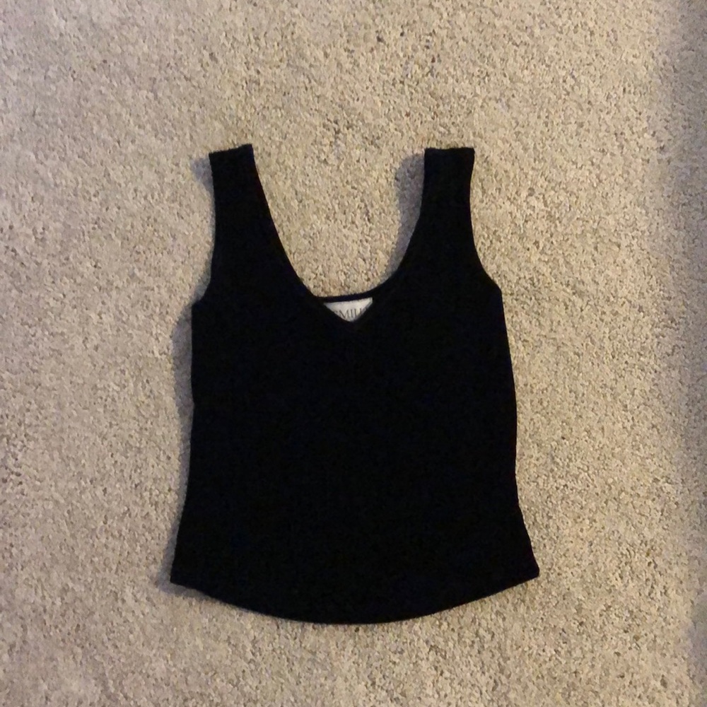 Black Velvet Top